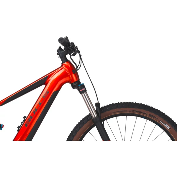 BULLS Copperhead Evo AM 1 750 elektromos kerékpár piros színben