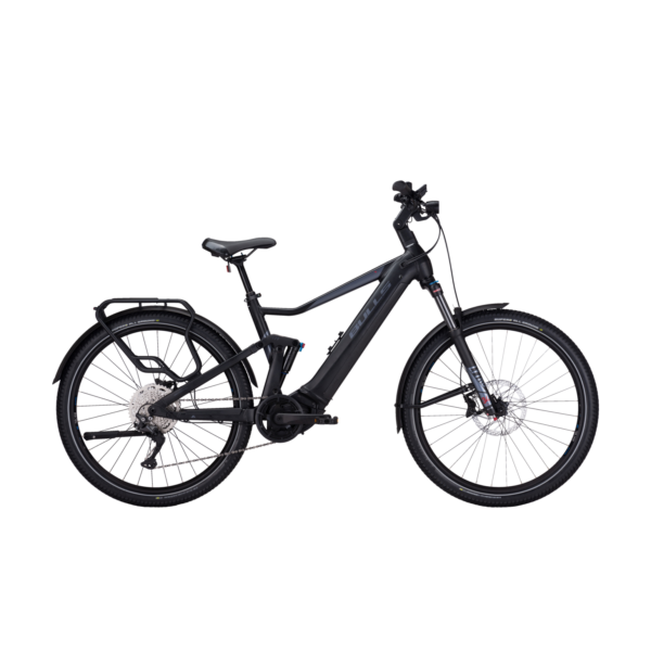 Bulls Iconic Evo TR 1 elektromos kerékpár fekete színben, M vázmérettel