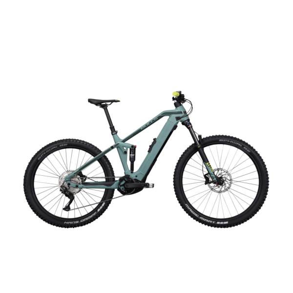 Bulls Sonic Evo AM 1 750 elektromos kerékpár sötétzöld színben
