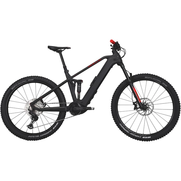 Bulls Sonic Evo AM 3 Carbon 750 elektromos mountain bike fekete színben