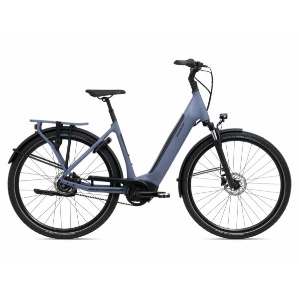 Giant DailyTour E+ 2 BD LDS elektromos kerékpár unisex komfort vázzal, kék színben