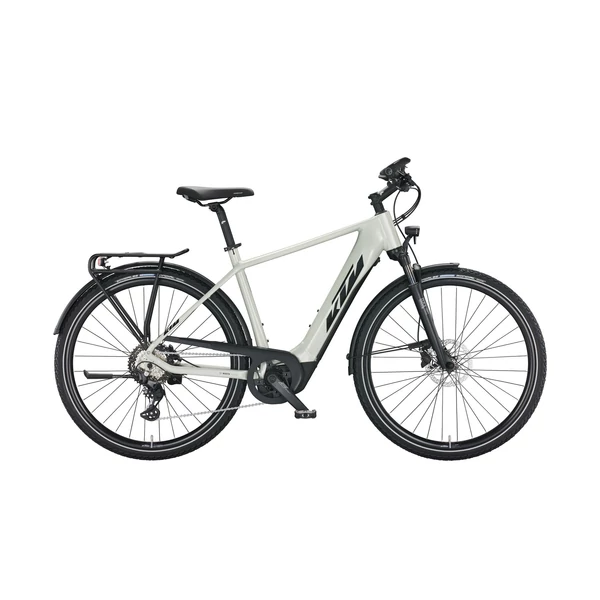 KTM Macina Sport 630 elektromos kerékpár szürke színben