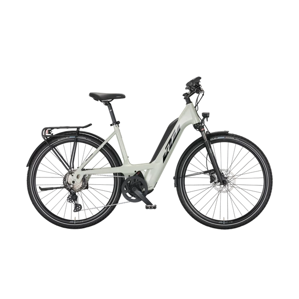 KTM Macina Sport 630 PTS elektromos kerékpár szürke színben