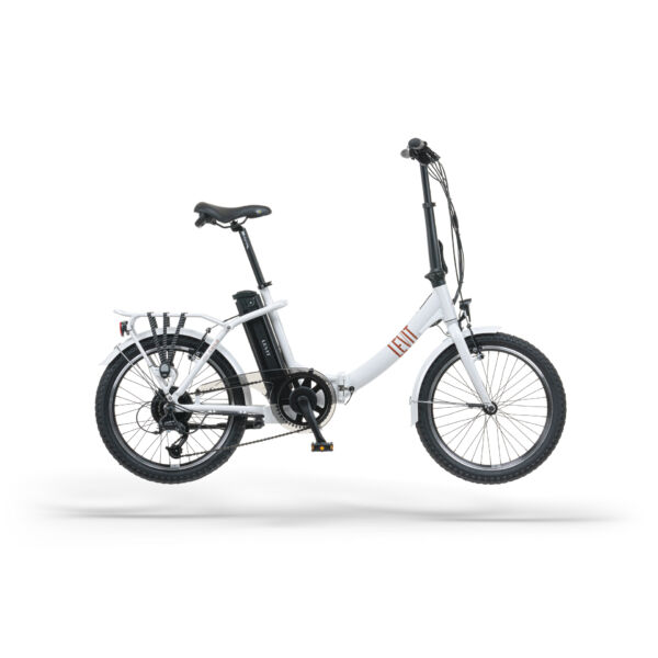 LEVIT Chilo 3 összecsukható elektromos kerékpár fehér színben