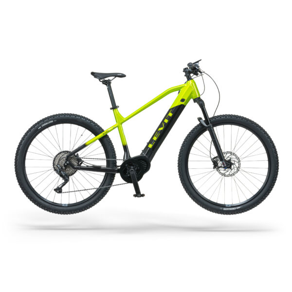 LEVIT Muan Vinka 1 27,5 elektromos mountain bike kerékpár fekete-zöld színben