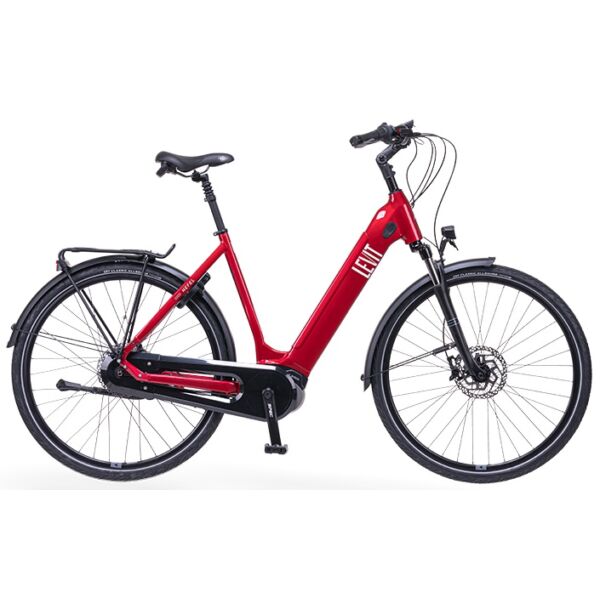 LEVIT Nefel Bosch Active+ 3 elektromos kerékpár komfort vázzal piros színben
