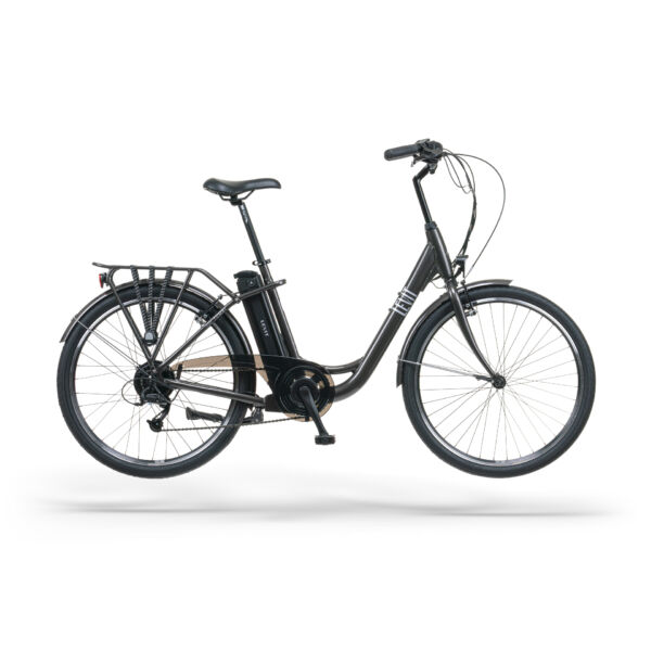 LEVIT Tumbi elektromos kerékpár fekete színű vázzal