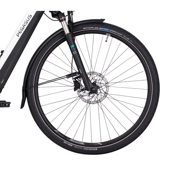 PEGASUS Premio Evo 10 Lite 750 elektromos kerékpár (750Wh, fehér szín)