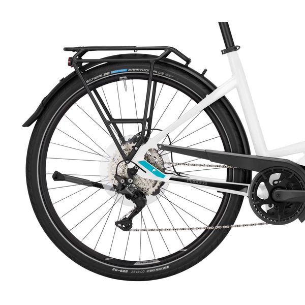PEGASUS Premio Evo 10 Lite elektromos kerékpár (625Wh, fehér szín)