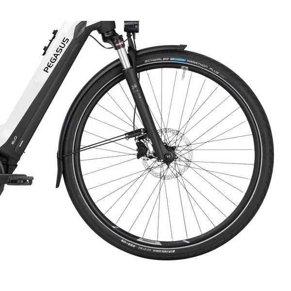 PEGASUS Premio Evo 10 Lite elektromos kerékpár (625Wh, fehér szín)