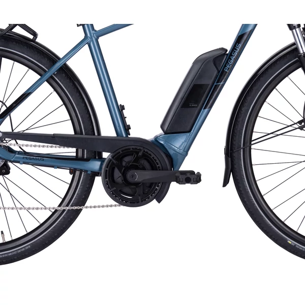 PEGASUS Solero E8 Sport Performance elektromos kerékpár (500Wh, kék szín)