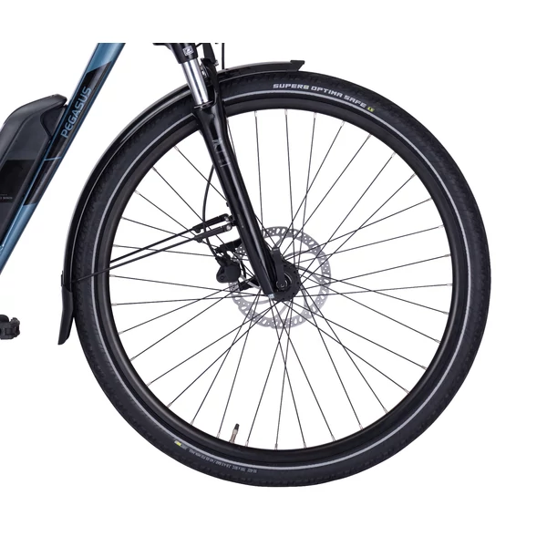 PEGASUS Solero E8 Sport Performance elektromos kerékpár (500Wh, kék szín)