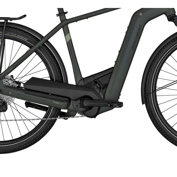 Bergamont E-Horizon Expert 6 elektromos kerékpár férfi vázzal (625Wh, matt grenish)