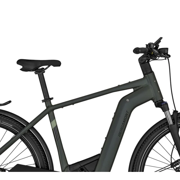 Bergamont E-Horizon Expert 6 elektromos kerékpár férfi vázzal (625Wh, matt grenish)
