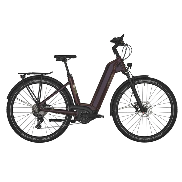 BERGAMONT E-Horizon SUV 6 elektromos kerékpár komfort vázzal (625Wh, shiny aubergine red)