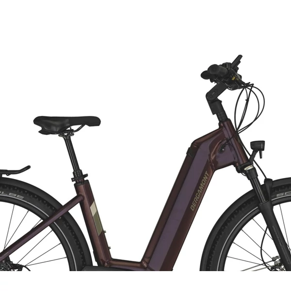 BERGAMONT E-Horizon SUV 6 elektromos kerékpár komfort vázzal (625Wh, shiny aubergine red)