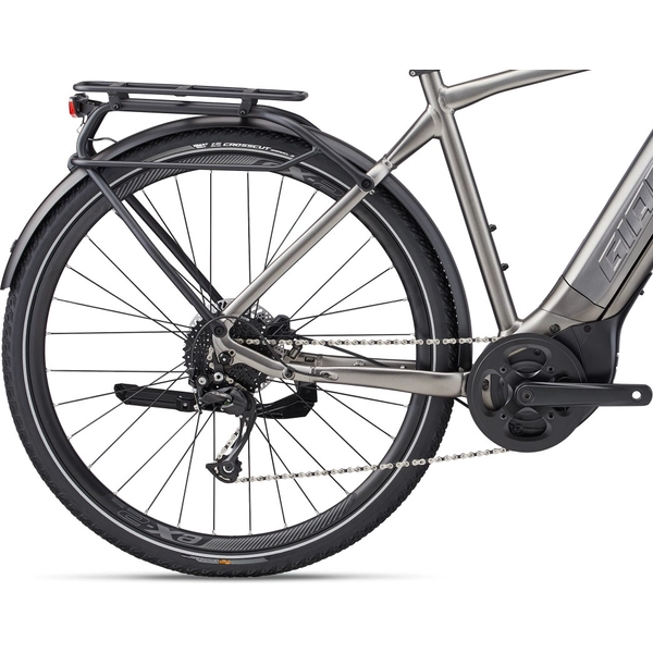 GIANT Explore E+ 3 GTS elektromos kerékpár (500Wh, space grey)