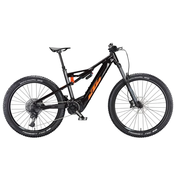 KTM Macina Kapoho 7973 elektromos fully mountain bike kerékpár flaming black (fekete színben)