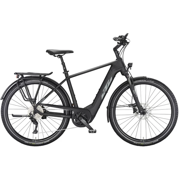 KTM Macina Tour CX 610 elektromos kerékpár férfi vázzal fekete színben