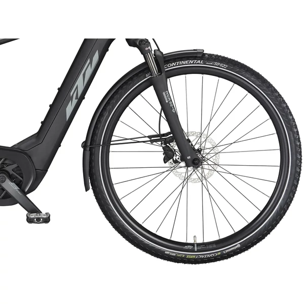 KTM Macina Tour CX 610 elektromos kerékpár férfi vázzal fekete színben