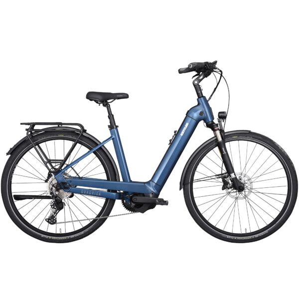 KETTLER Quadriga Comp CX 11 750 elektromos túra kerékpár komfort vázzal kék színben