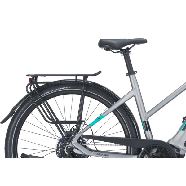 PEGASUS Evo CX elektromos kerékpár női vázzal szürke színben