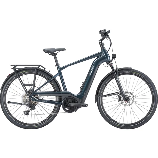 Pegasus Premio Evo 11 Lite elektromos kerékpár férfi vázzal, mélykék színben