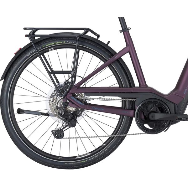 PEGASUS Premio Evo 11 Lite elektromos kerékpár komfort vázzal lila színben