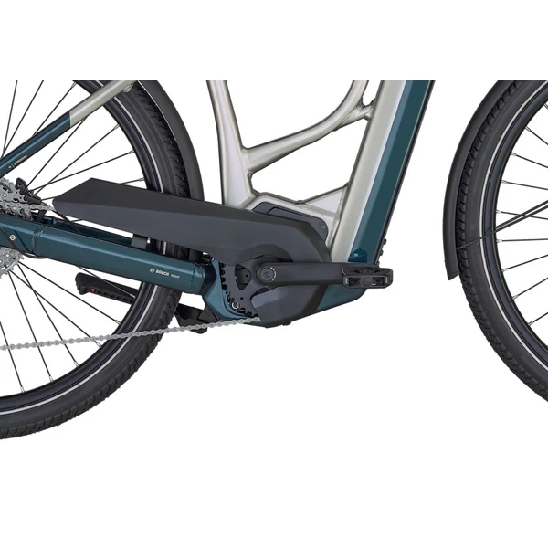 BERGAMONT E-Horizon LTD Premium Amsterdam elektromos kerékpár (750Wh, ezüst-kék)
