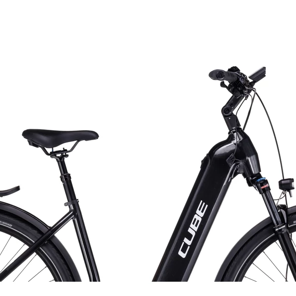 CUBE Kathmandu Hybrid EXC 750 elektromos kerékpár (750Wh, grey'n'silver)