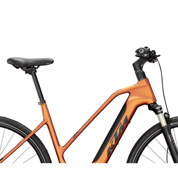 KTM Macina Cross SX Elite elektromos kerékpár (400Wh, burnt orange matt)