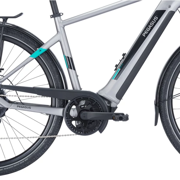 PEGASUS Evo CX elektromos kerékpár (625Wh, silver matt)
