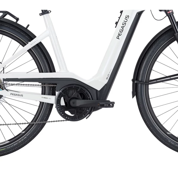 PEGASUS Premio Evo 11 Lite elektromos kerékpár (750Wh, fehér szín)
