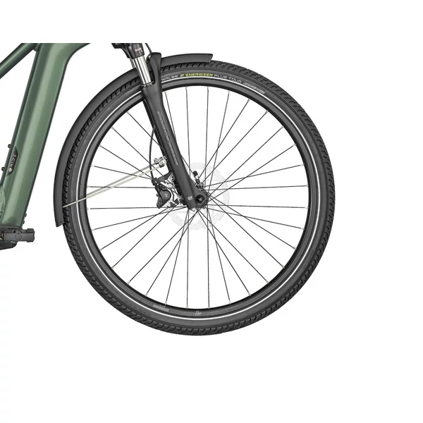 SCOTT Sub Sport eRIDE 10 Lady elektromos kerékpár (750Wh, zöld szín)