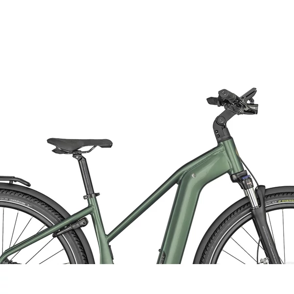SCOTT Sub Sport eRIDE 10 Lady elektromos kerékpár (750Wh, zöld szín)