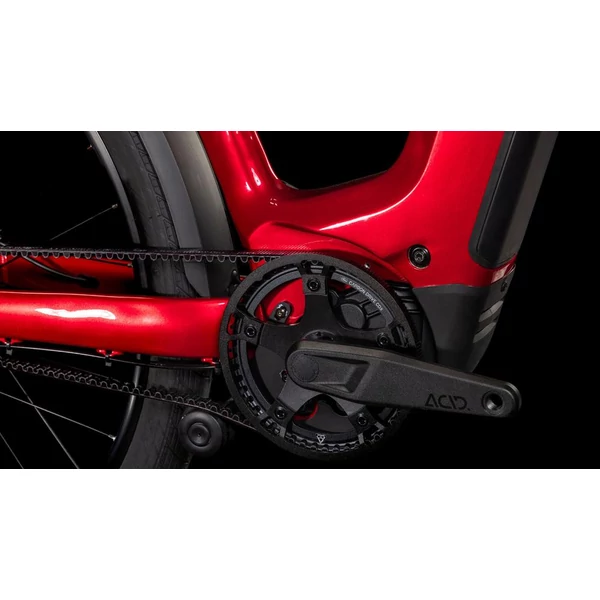Cube Kathmandu Hybrid Comfort Pro 800 elektromos kerékpár, komfort vázzal 800Wh, piros színben