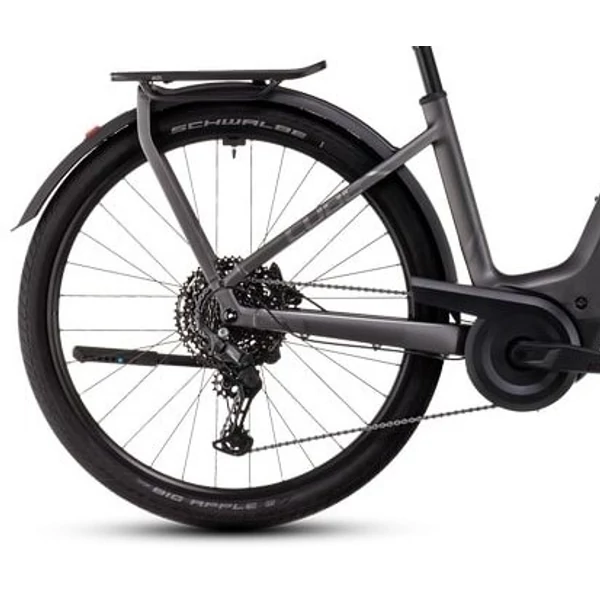 CUBE Kathmandu Hybrid Pro 800 elektromos kerékpár férfi vázzal szürke színben