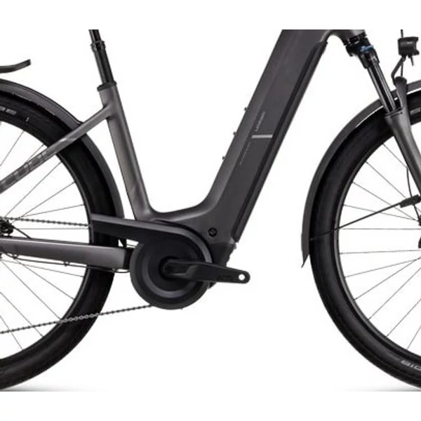CUBE Kathmandu Hybrid Pro 800 elektromos kerékpár férfi vázzal szürke színben