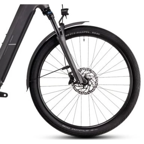 CUBE Kathmandu Hybrid Pro 800 elektromos kerékpár férfi vázzal szürke színben