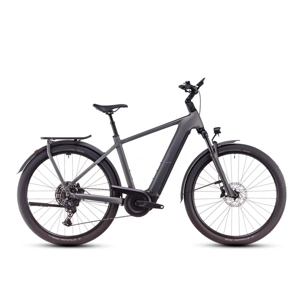 CUBE Kathmandu Hybrid Pro 800 elektromos kerékpár férfi vázzal szürke színben