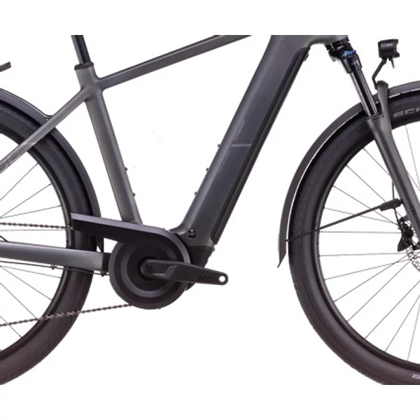CUBE Kathmandu Hybrid Pro 800 elektromos kerékpár (800Wh, szürke szín)