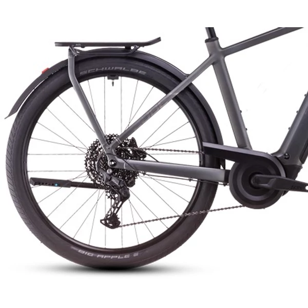 CUBE Kathmandu Hybrid Pro 800 elektromos kerékpár (800Wh, szürke szín)