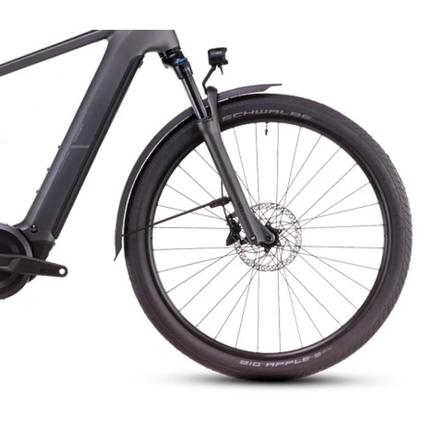 CUBE Kathmandu Hybrid Pro 800 elektromos kerékpár (800Wh, szürke szín)
