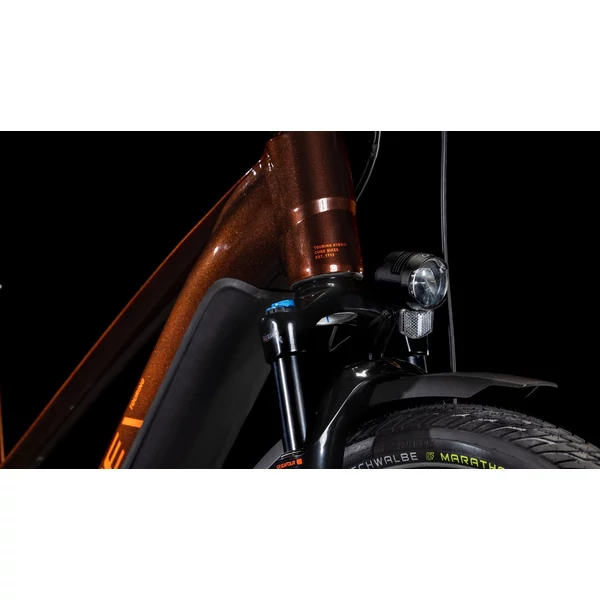 CUBE Touring Hybrid Pro 625 elektromos kerékpár (625Wh, cinnamon'n'orange)