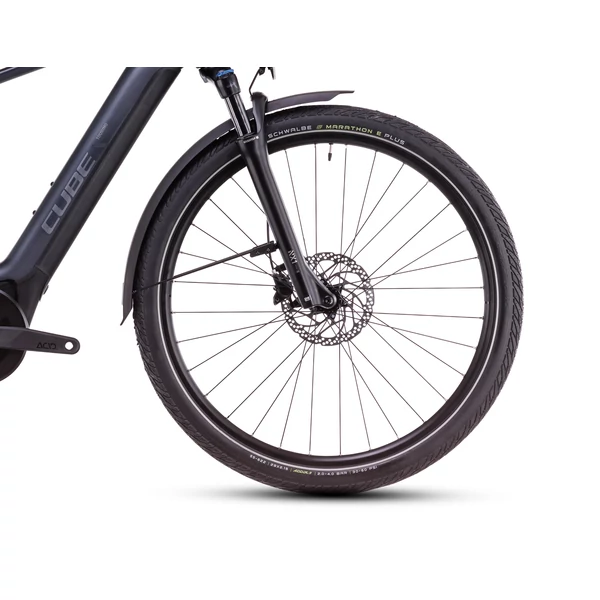 CUBE Touring Hybrid Pro 625 elektromos kerékpár (625Wh, metallicgrey'n'chrome)