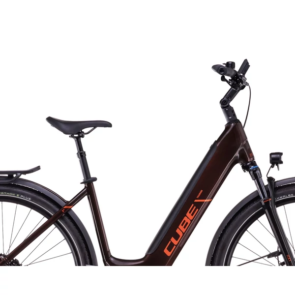 CUBE Touring Hybrid Pro 625 elektromos kerékpár (625Wh, cinnamon'n'orange)