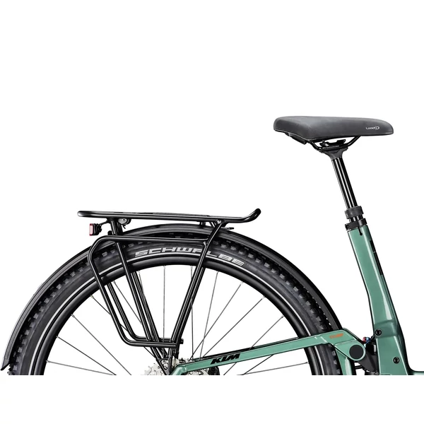 KTM Macina Aera FS Elite LFC elektromos kerékpár komfort vázzal zöld színben