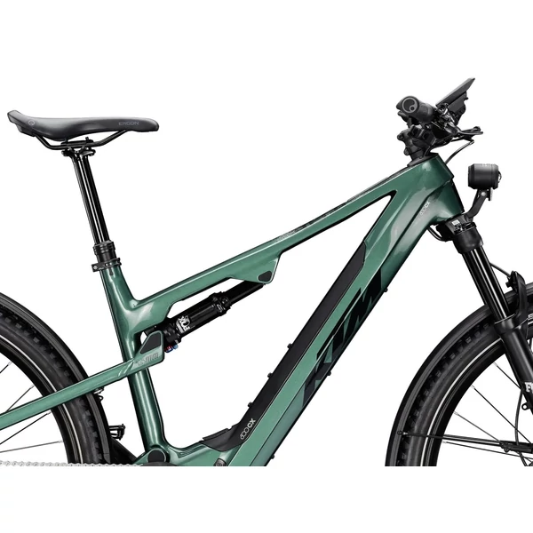 KTM Macina Chacana 891 LFC elektromos SUV kerékpár zöld színben