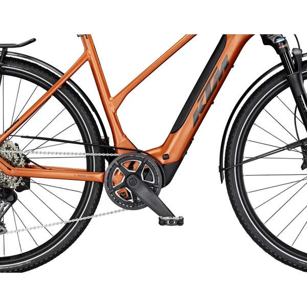 Macina Sport SX 10 elektromos kerékpár narancs színben női vázzal