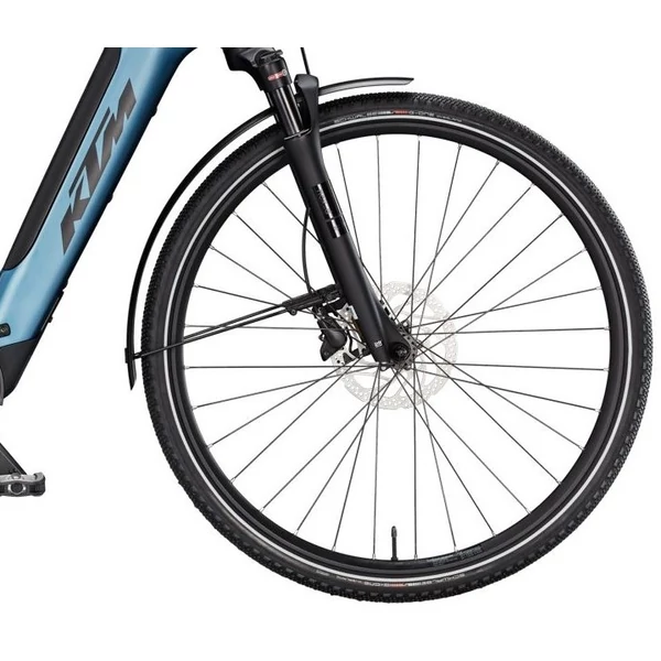 KTM Macina Sport SX 20 elektromos kerékpár komfort vázzal kék színben